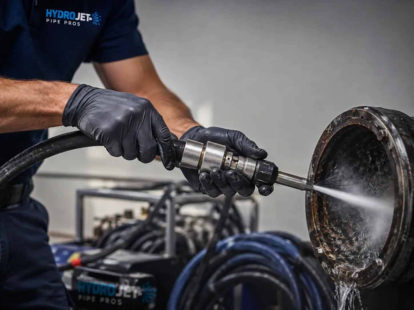 Hydro Jet Pipe Descaling in Navarro, CA